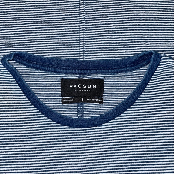 BUNDLE 6 Basic Striped Tees (S/M) Pacsun/On the Byas - Picture 3 of 13